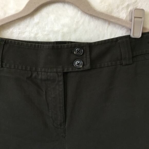 Ann Taylor Dark Brown Cropped Pants - Picture 3 of 10